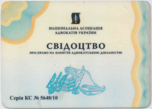 Свидетельство Скрипка Ирина